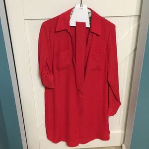 Express Portofino Shirt Dress